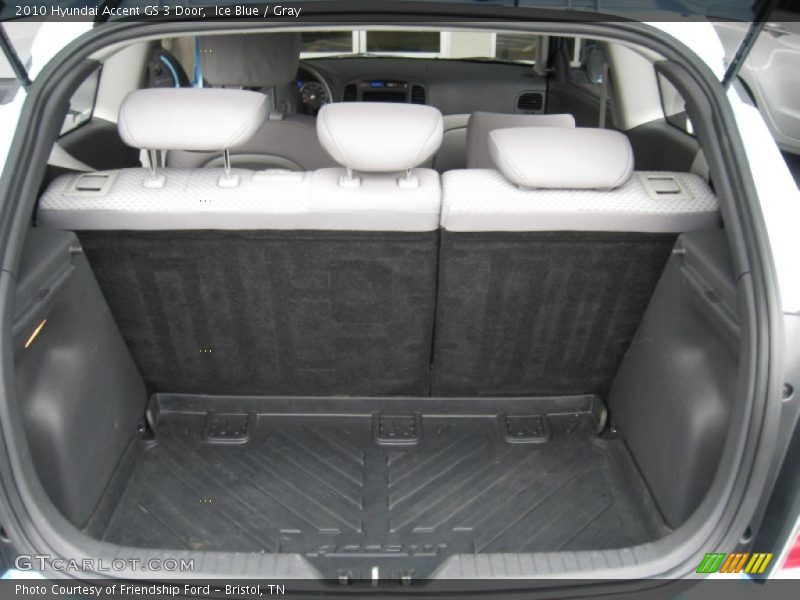Ice Blue / Gray 2010 Hyundai Accent GS 3 Door