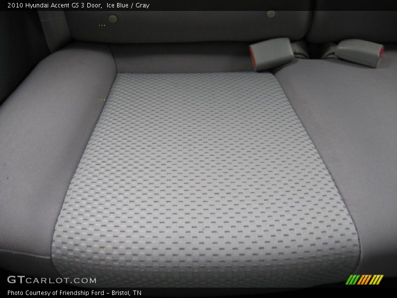 Ice Blue / Gray 2010 Hyundai Accent GS 3 Door