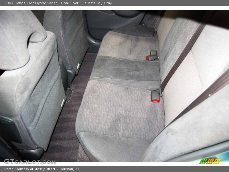 Opal Silver Blue Metallic / Gray 2004 Honda Civic Hybrid Sedan