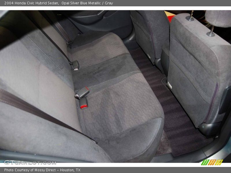 Opal Silver Blue Metallic / Gray 2004 Honda Civic Hybrid Sedan
