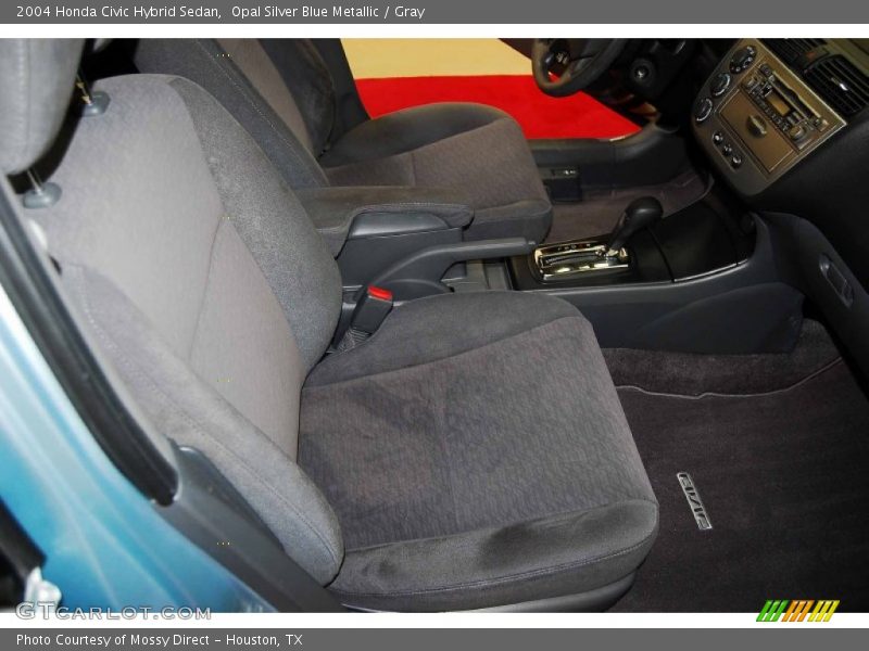Opal Silver Blue Metallic / Gray 2004 Honda Civic Hybrid Sedan