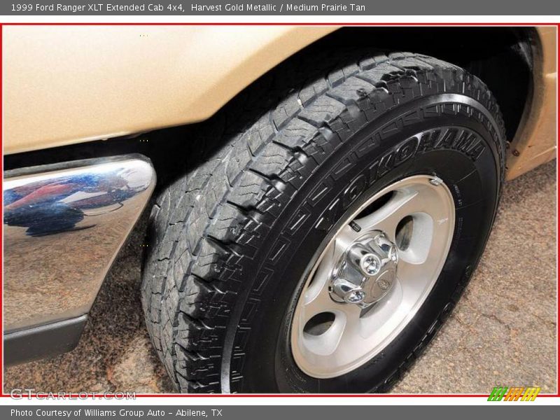 Harvest Gold Metallic / Medium Prairie Tan 1999 Ford Ranger XLT Extended Cab 4x4