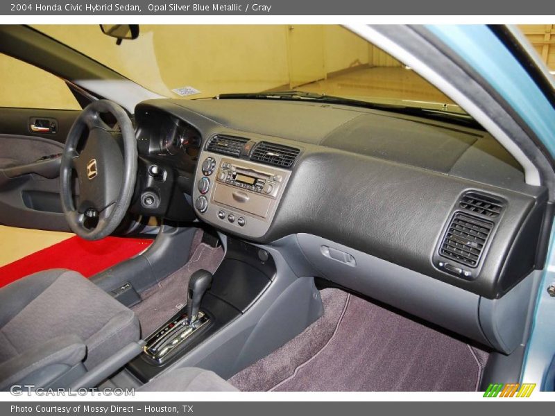 Opal Silver Blue Metallic / Gray 2004 Honda Civic Hybrid Sedan