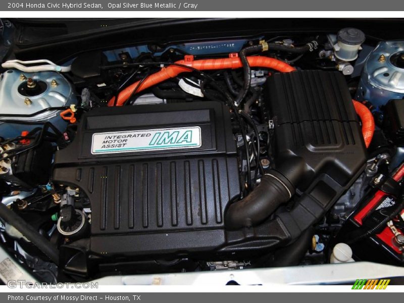  2004 Civic Hybrid Sedan Engine - 1.3L SOHC 8V i-VTEC 4 Cylinder IMA Gasoline/Electric Hybrid