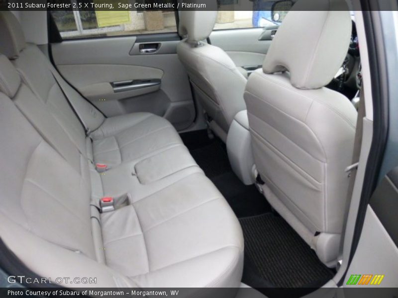 Sage Green Metallic / Platinum 2011 Subaru Forester 2.5 X Touring