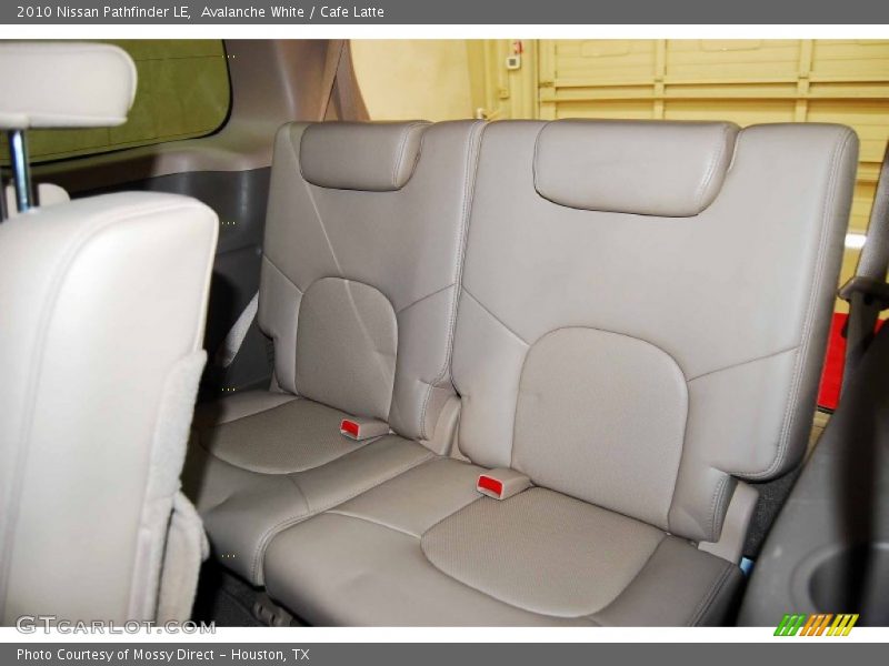 Avalanche White / Cafe Latte 2010 Nissan Pathfinder LE