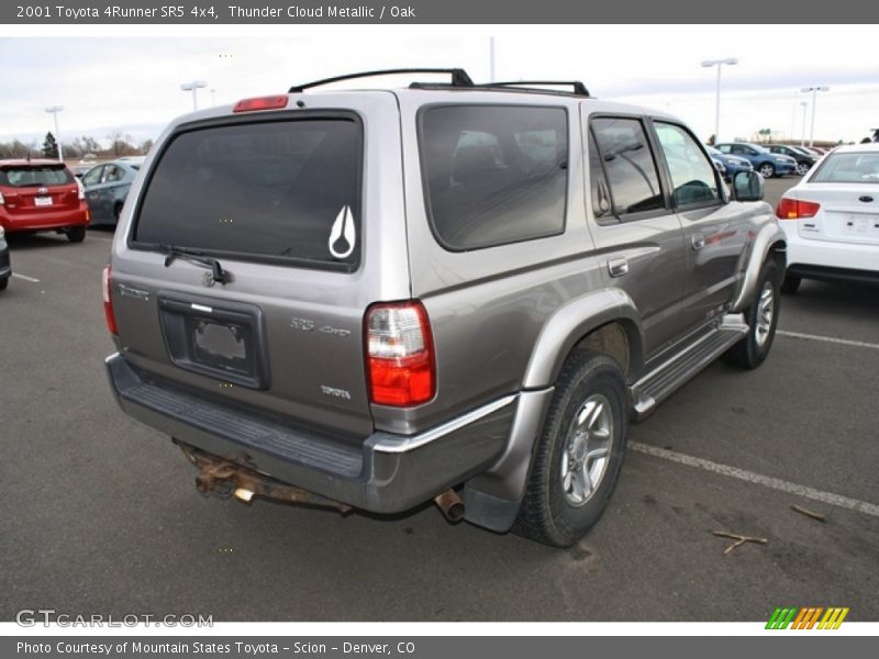 Thunder Cloud Metallic / Oak 2001 Toyota 4Runner SR5 4x4