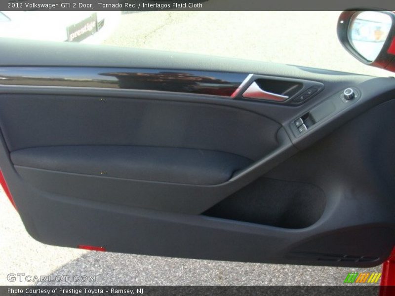 Tornado Red / Interlagos Plaid Cloth 2012 Volkswagen GTI 2 Door