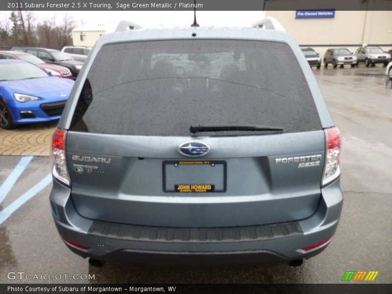 Sage Green Metallic / Platinum 2011 Subaru Forester 2.5 X Touring