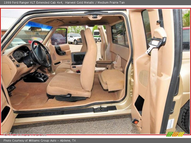 Harvest Gold Metallic / Medium Prairie Tan 1999 Ford Ranger XLT Extended Cab 4x4