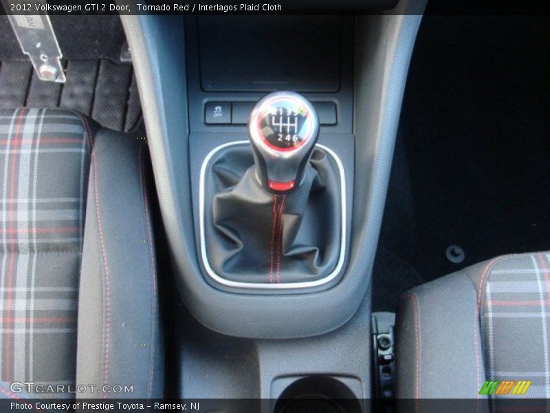 Tornado Red / Interlagos Plaid Cloth 2012 Volkswagen GTI 2 Door