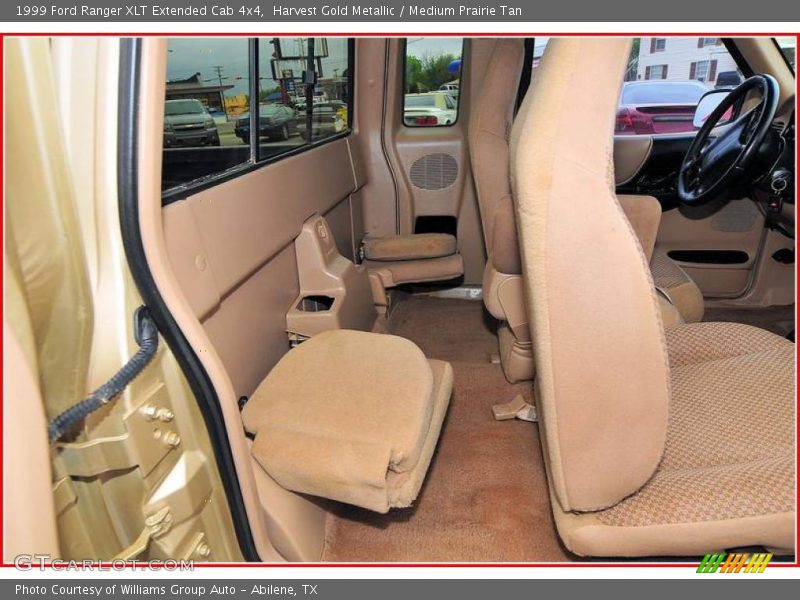 Harvest Gold Metallic / Medium Prairie Tan 1999 Ford Ranger XLT Extended Cab 4x4