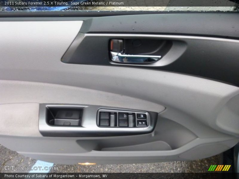 Sage Green Metallic / Platinum 2011 Subaru Forester 2.5 X Touring