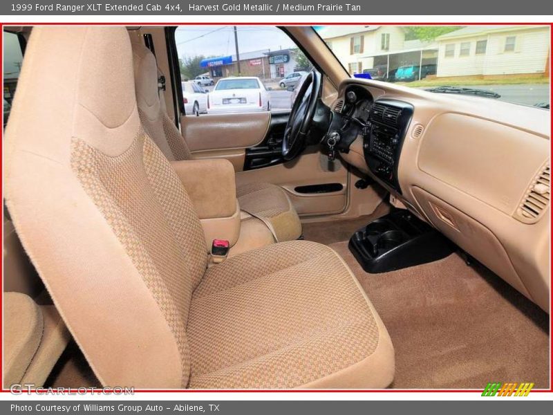 Harvest Gold Metallic / Medium Prairie Tan 1999 Ford Ranger XLT Extended Cab 4x4