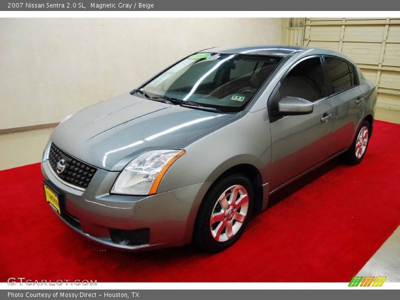 Magnetic Gray / Beige 2007 Nissan Sentra 2.0 SL