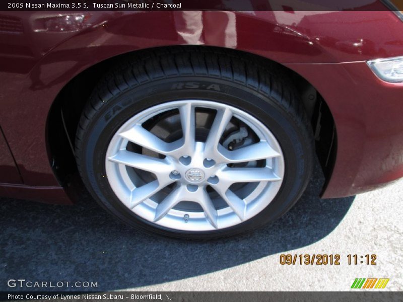 Tuscan Sun Metallic / Charcoal 2009 Nissan Maxima 3.5 S