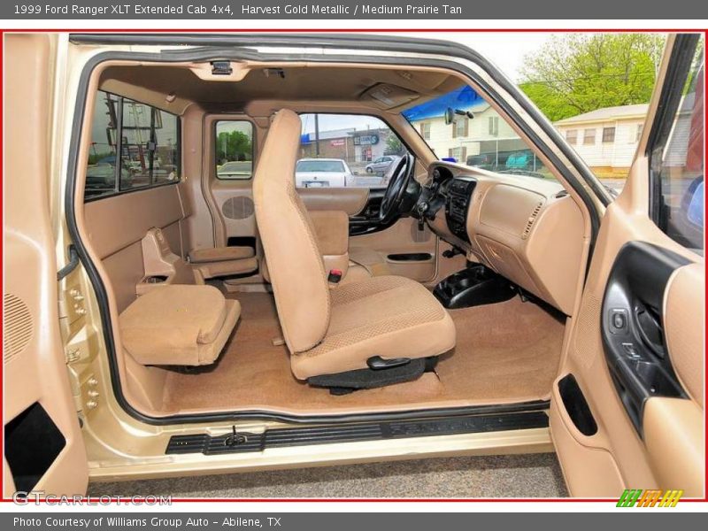 Harvest Gold Metallic / Medium Prairie Tan 1999 Ford Ranger XLT Extended Cab 4x4