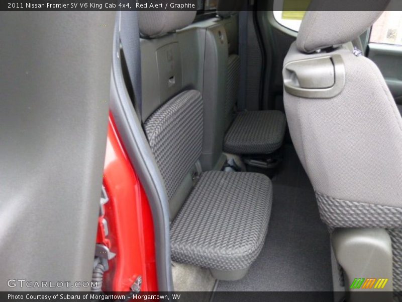 Red Alert / Graphite 2011 Nissan Frontier SV V6 King Cab 4x4
