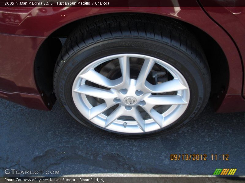 Tuscan Sun Metallic / Charcoal 2009 Nissan Maxima 3.5 S