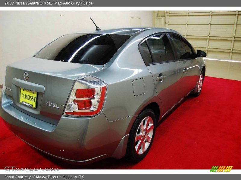 Magnetic Gray / Beige 2007 Nissan Sentra 2.0 SL
