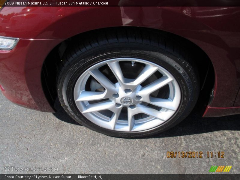 Tuscan Sun Metallic / Charcoal 2009 Nissan Maxima 3.5 S