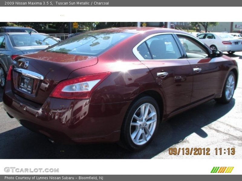 Tuscan Sun Metallic / Charcoal 2009 Nissan Maxima 3.5 S