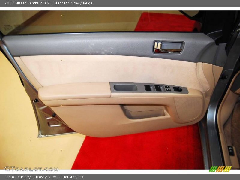Magnetic Gray / Beige 2007 Nissan Sentra 2.0 SL