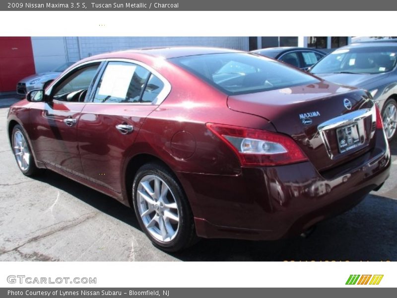 Tuscan Sun Metallic / Charcoal 2009 Nissan Maxima 3.5 S