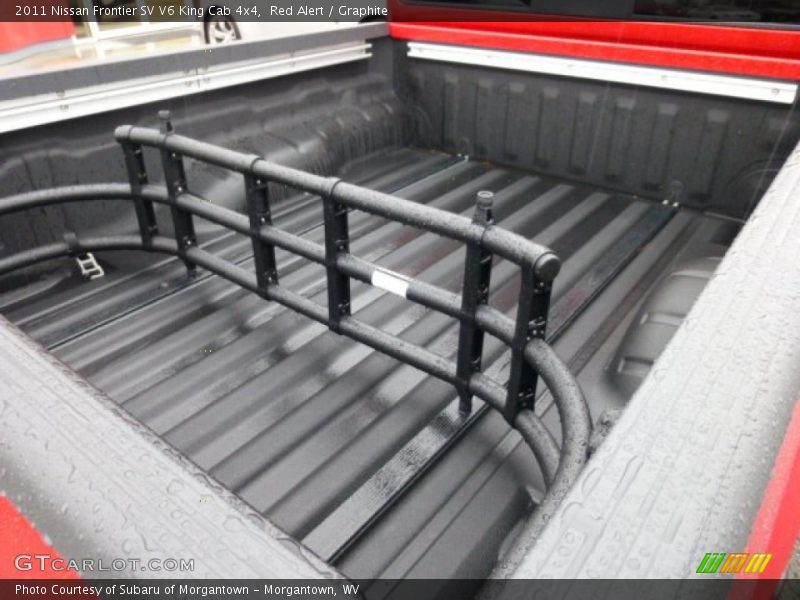 Red Alert / Graphite 2011 Nissan Frontier SV V6 King Cab 4x4