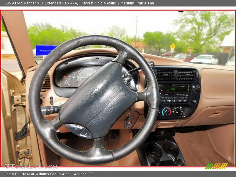 Harvest Gold Metallic / Medium Prairie Tan 1999 Ford Ranger XLT Extended Cab 4x4
