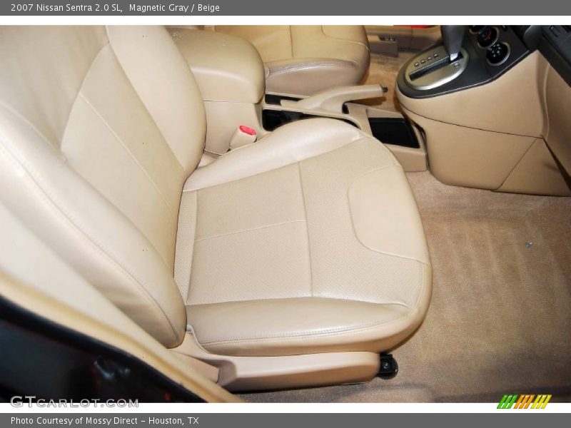 Magnetic Gray / Beige 2007 Nissan Sentra 2.0 SL