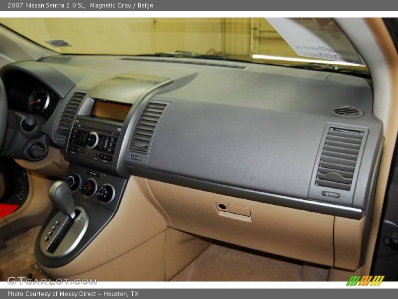 Magnetic Gray / Beige 2007 Nissan Sentra 2.0 SL