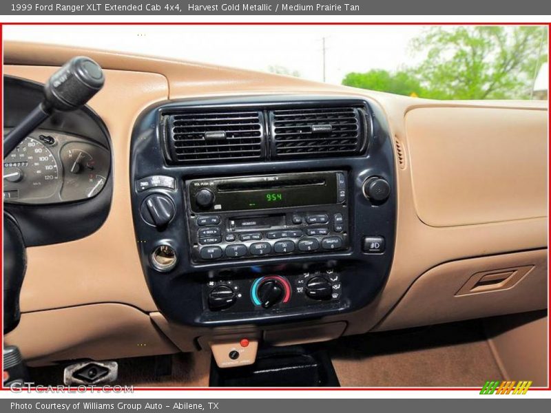 Harvest Gold Metallic / Medium Prairie Tan 1999 Ford Ranger XLT Extended Cab 4x4