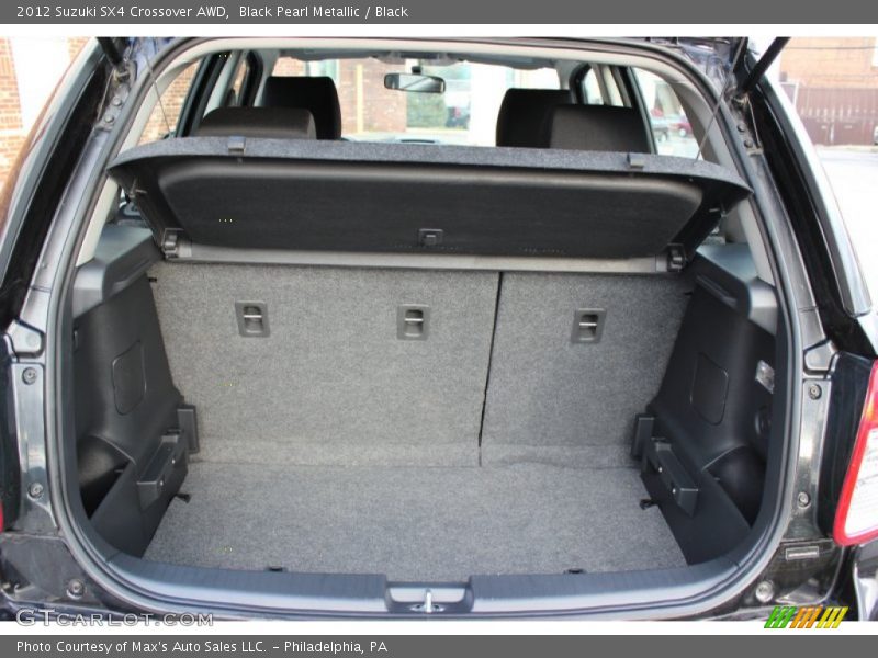 Black Pearl Metallic / Black 2012 Suzuki SX4 Crossover AWD