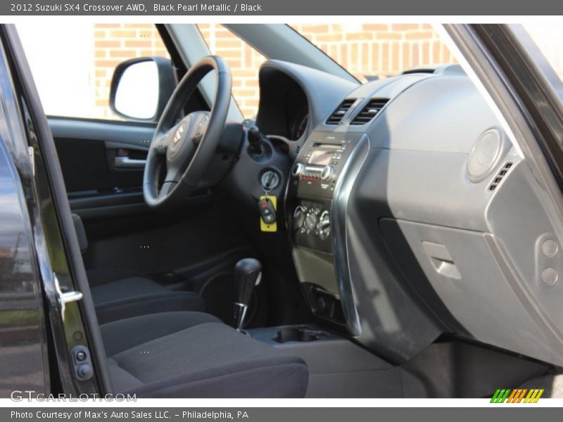 Black Pearl Metallic / Black 2012 Suzuki SX4 Crossover AWD