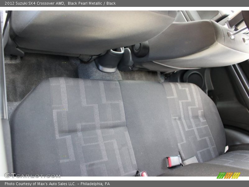 Black Pearl Metallic / Black 2012 Suzuki SX4 Crossover AWD