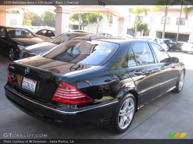 Black / Charcoal 2006 Mercedes-Benz S 500 Sedan