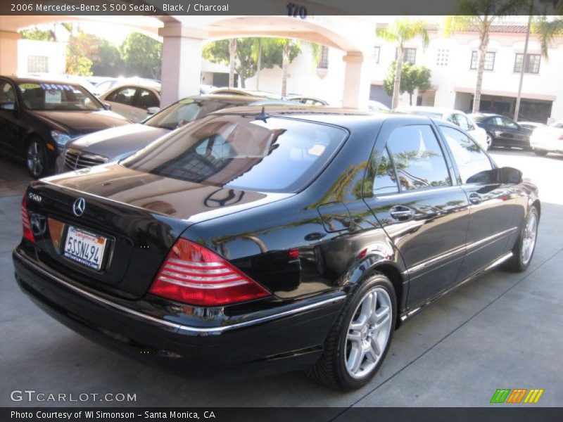 Black / Charcoal 2006 Mercedes-Benz S 500 Sedan