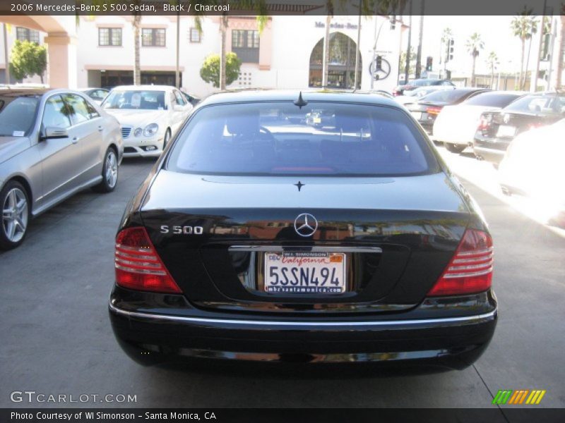 Black / Charcoal 2006 Mercedes-Benz S 500 Sedan