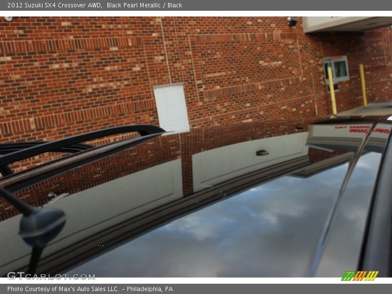 Black Pearl Metallic / Black 2012 Suzuki SX4 Crossover AWD