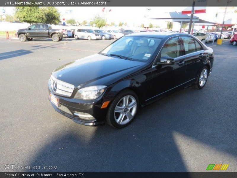 Black / Almond/Mocha 2011 Mercedes-Benz C 300 Sport