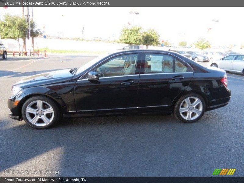 Black / Almond/Mocha 2011 Mercedes-Benz C 300 Sport