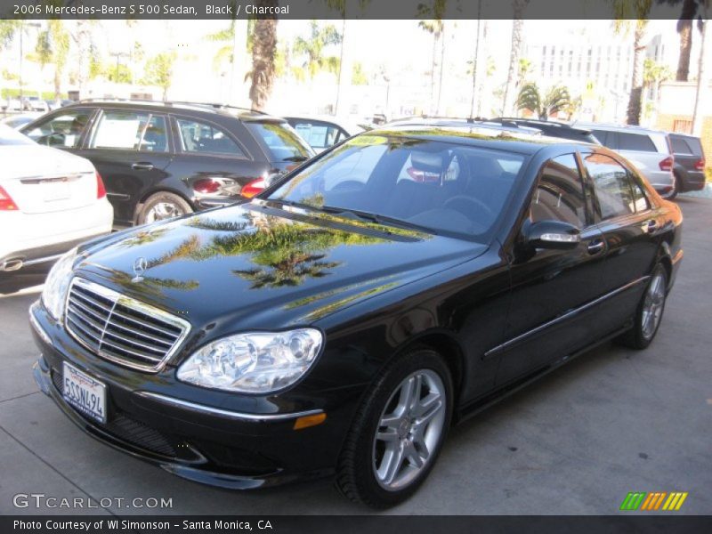 Black / Charcoal 2006 Mercedes-Benz S 500 Sedan