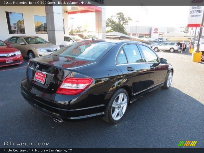 Black / Almond/Mocha 2011 Mercedes-Benz C 300 Sport