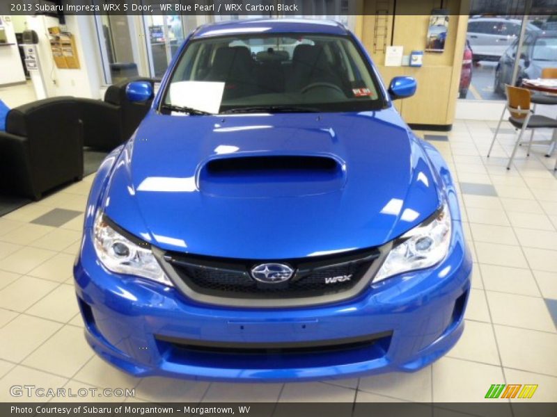 WR Blue Pearl / WRX Carbon Black 2013 Subaru Impreza WRX 5 Door