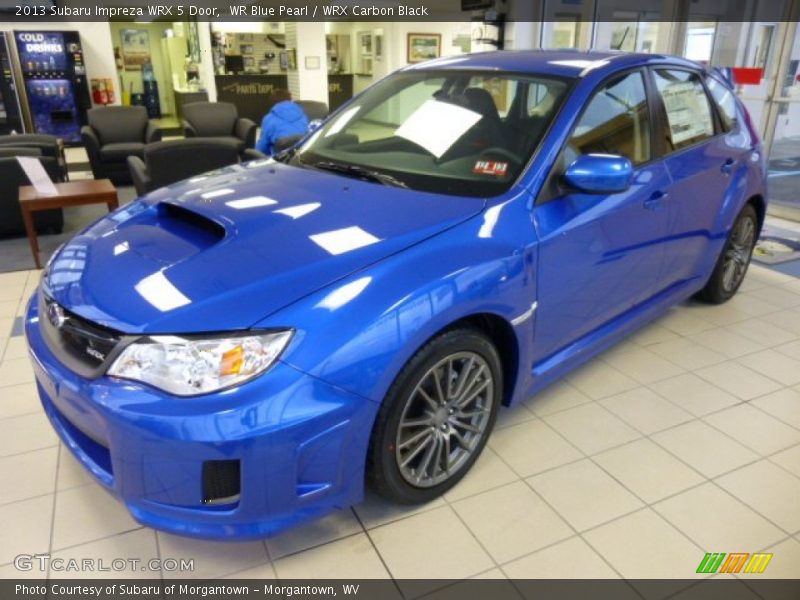 Front 3/4 View of 2013 Impreza WRX 5 Door