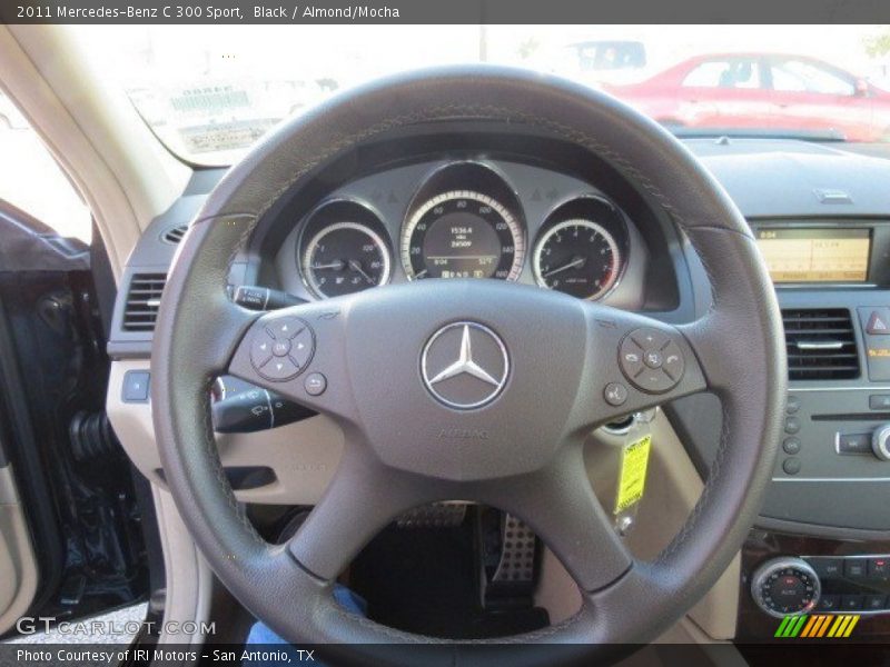 Black / Almond/Mocha 2011 Mercedes-Benz C 300 Sport