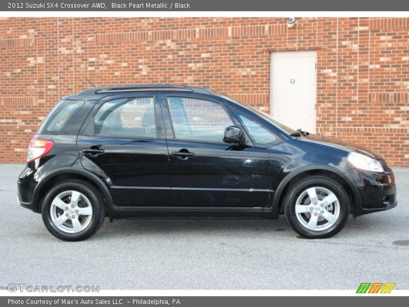Black Pearl Metallic / Black 2012 Suzuki SX4 Crossover AWD