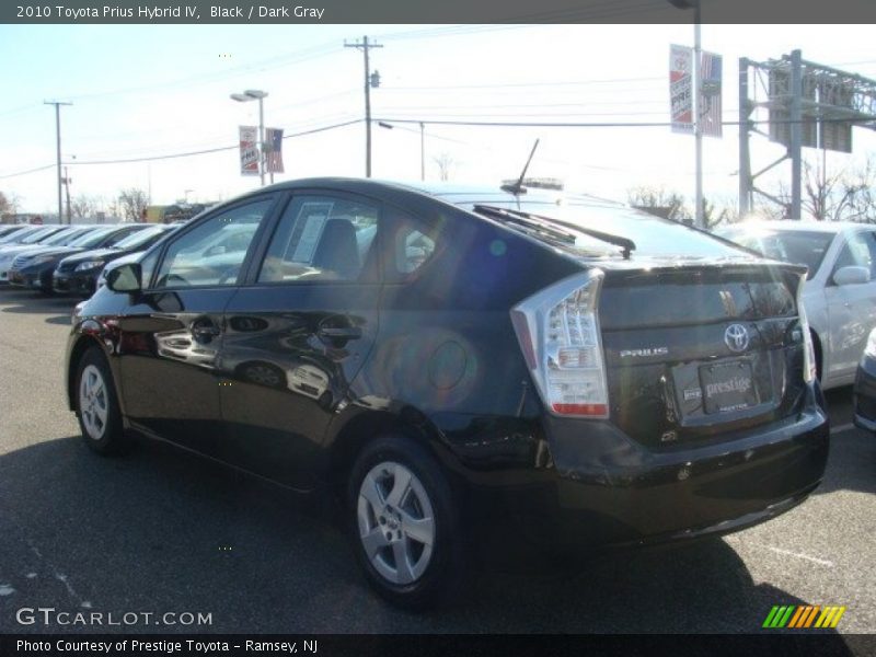 Black / Dark Gray 2010 Toyota Prius Hybrid IV