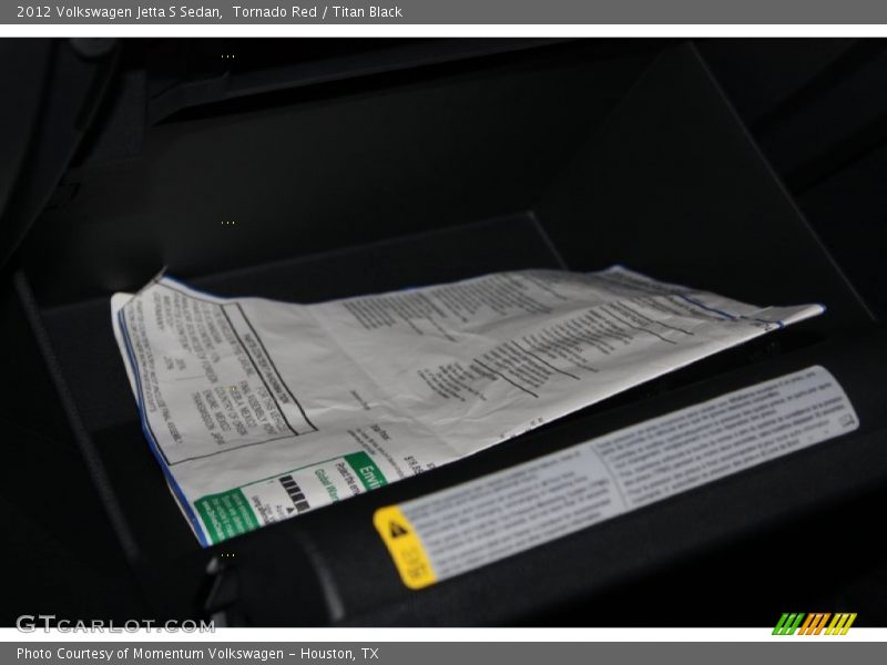 Tornado Red / Titan Black 2012 Volkswagen Jetta S Sedan